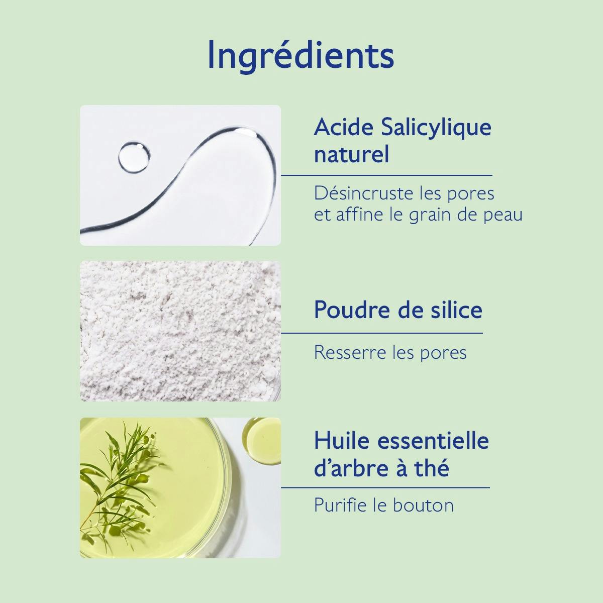 Stop Boutons Salicylique l'Acide Salicylique