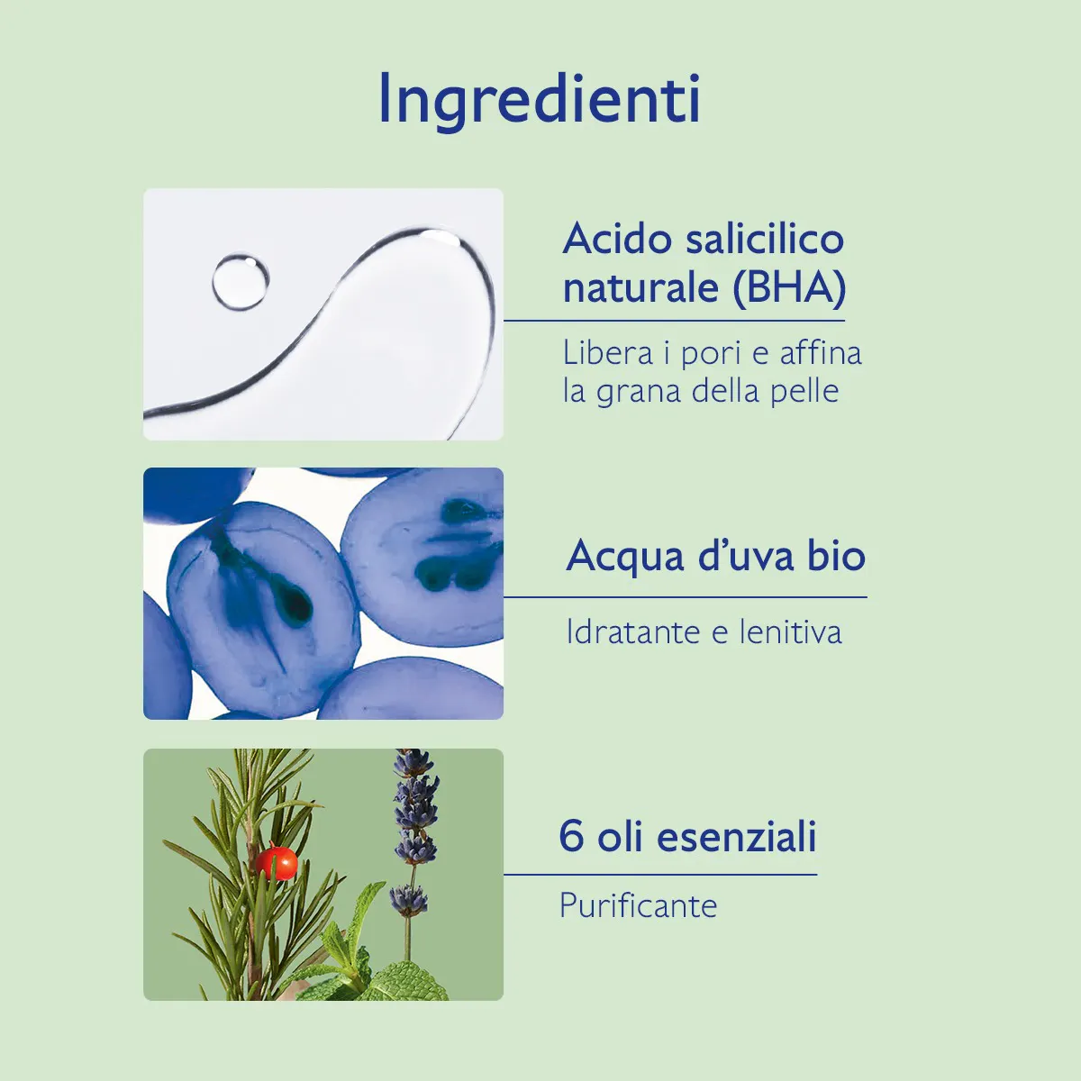 Gel Detergente Purificante all'Acido Salicilico