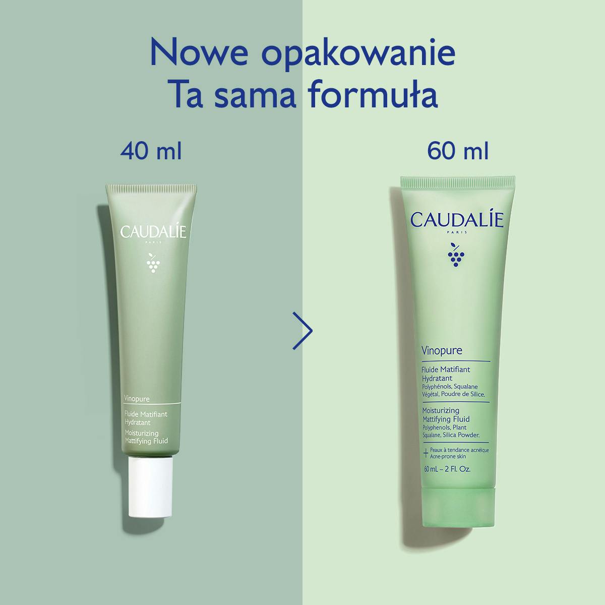 Vinopure Fluid Matująco-Nawilżający