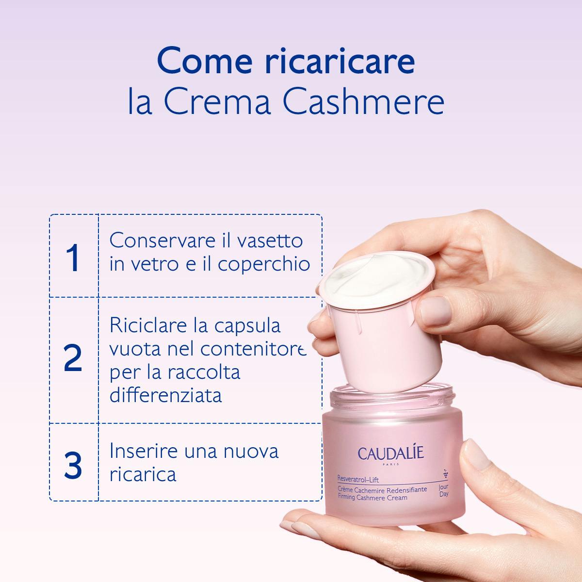 Crema Cashmere Ridensificante - Ricarica