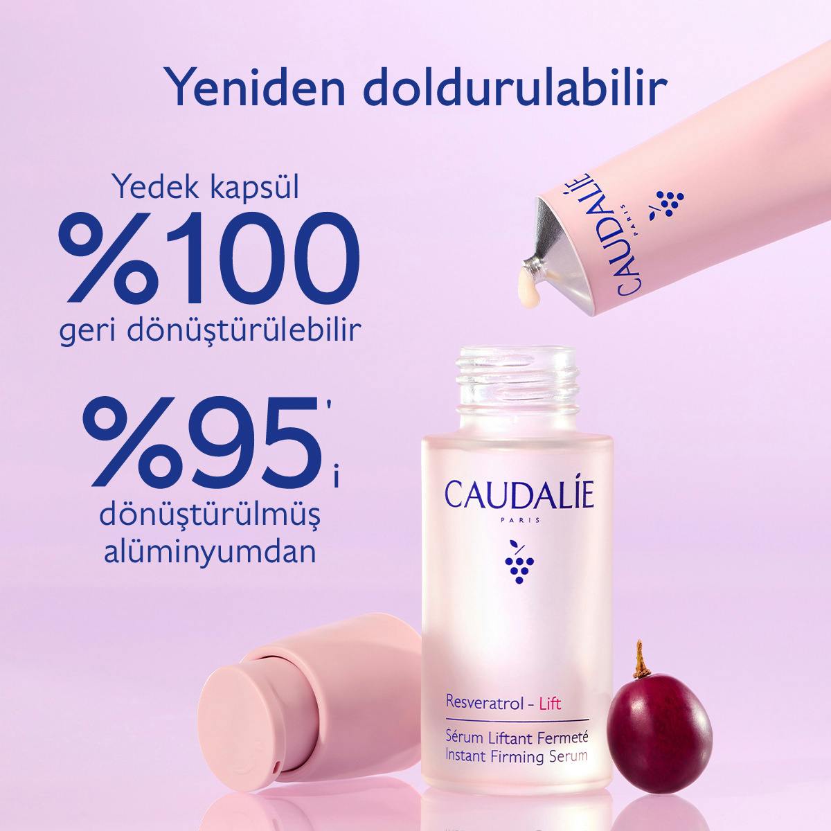 Anında Sıkılaştırıcı Etkili Serum / Yedek kapsül 