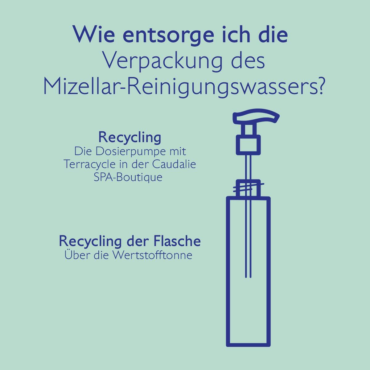 Mizellar-Reinigungswasser mit Traubenwasser - 200mL