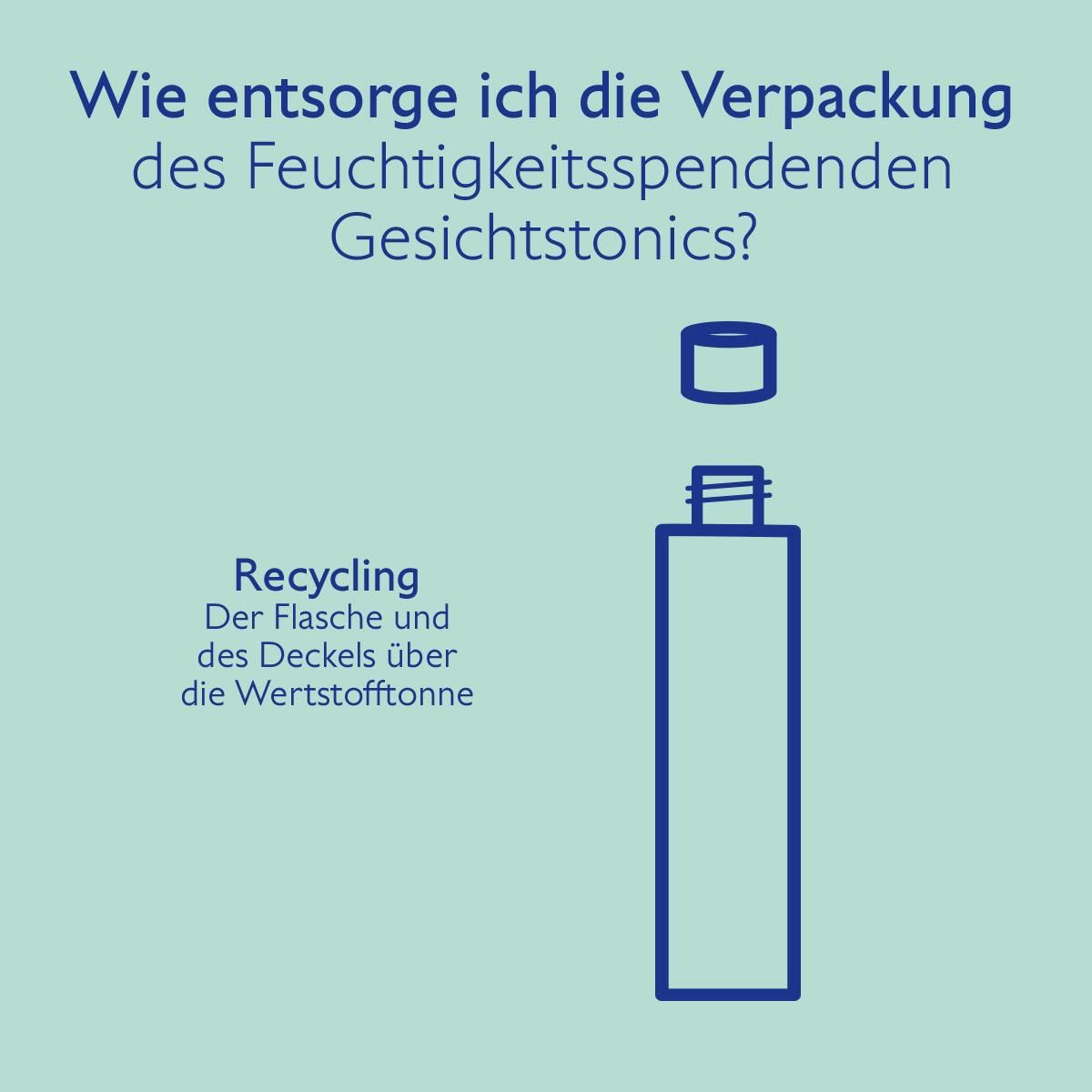 Feuchtigkeitsspendendes Gesichtstonic mit Bio-Rosenhydrolat - 400ml