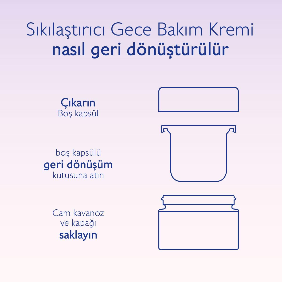 Sıkılaştırıcı Etkili Gece Bakım Kremi - Yedek kapsül