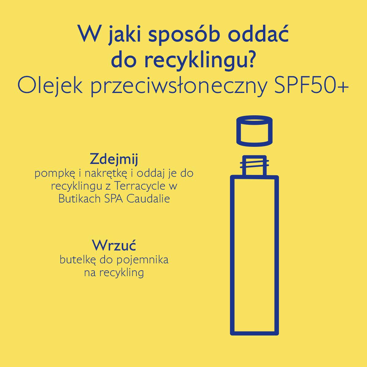 Upiększający olejek przeciwsłoneczny owysokiej ochronie  SPF50