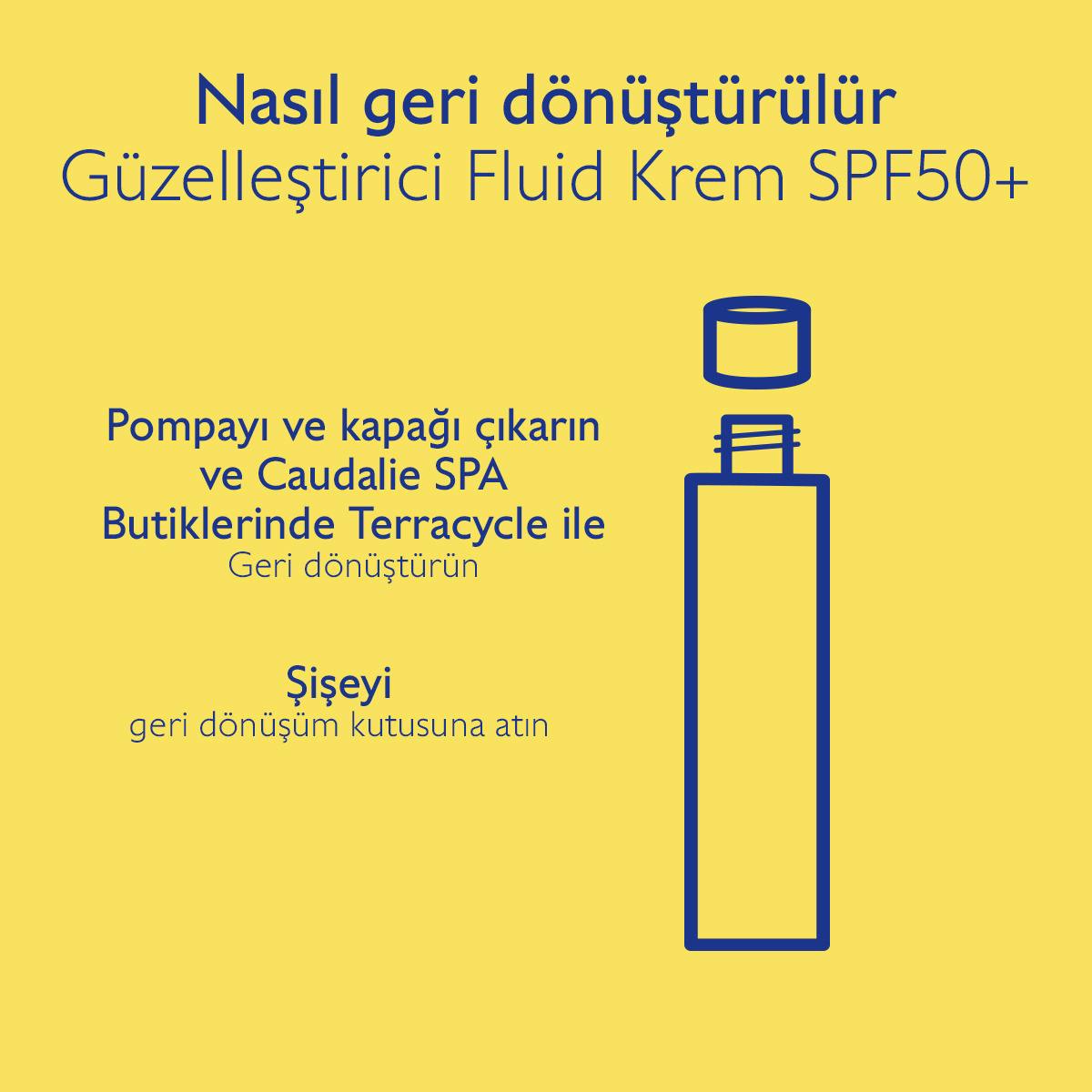 Yüksek Koruma Sağlayan Güzelleştirici Fluid Krem SPF50