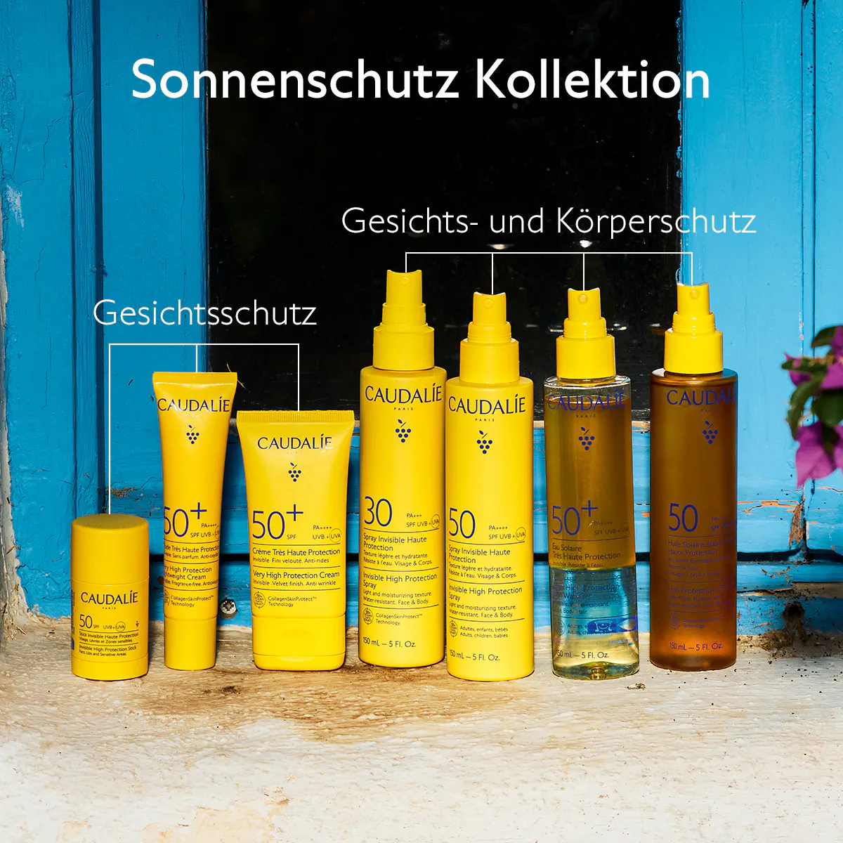 Unsichtbares Sonnenspray Hoher Schutz LSF50