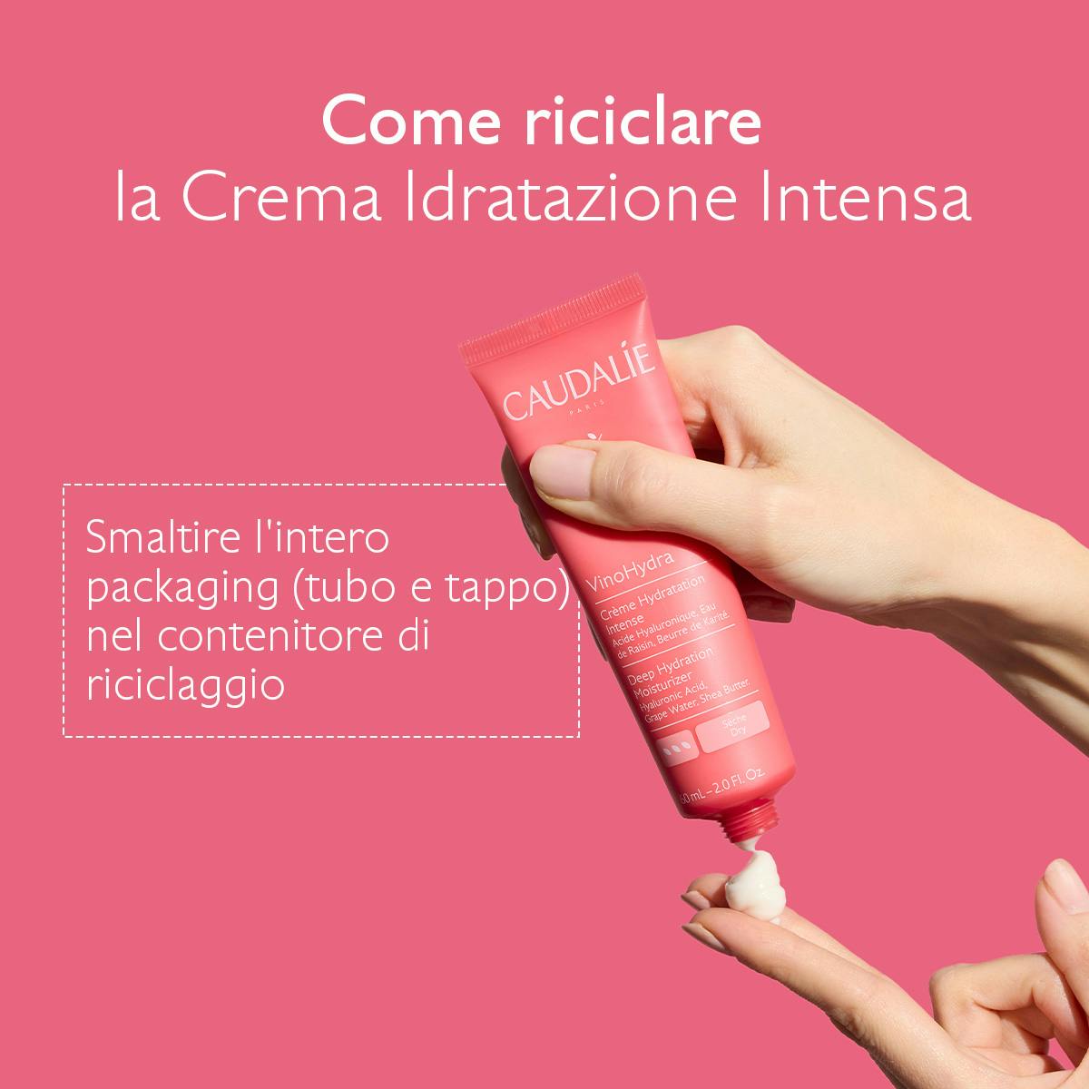 Crema Idratazione Intensa con Acido Ialuronico + Burro di Karité Bio