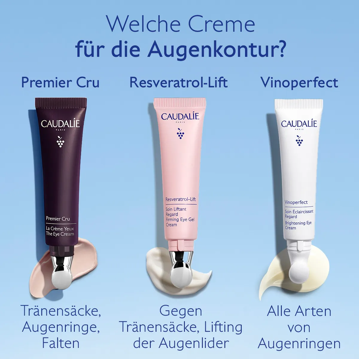 Aufhellende Augenpflege mit Koffein & Niacinamid