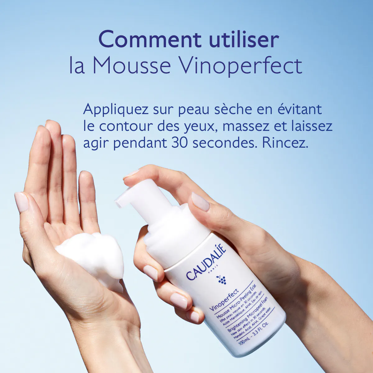Mousse Micro-Peeling Éclat à l'Acide Mandélique (AHA)
