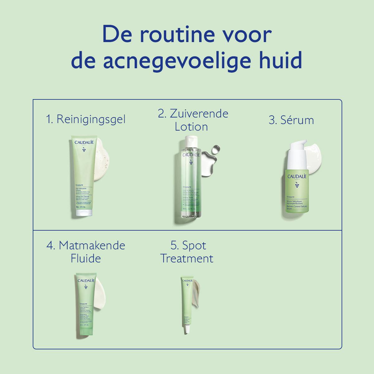 Hydraterende en Matmakende Fluide met Siliciumpoeder
