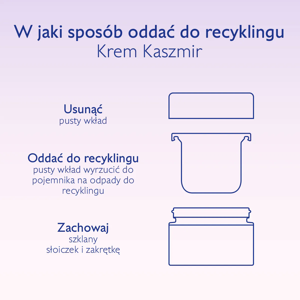 Krem Kaszmir Liftingujący - Opakowanie do ponownego napełnienia