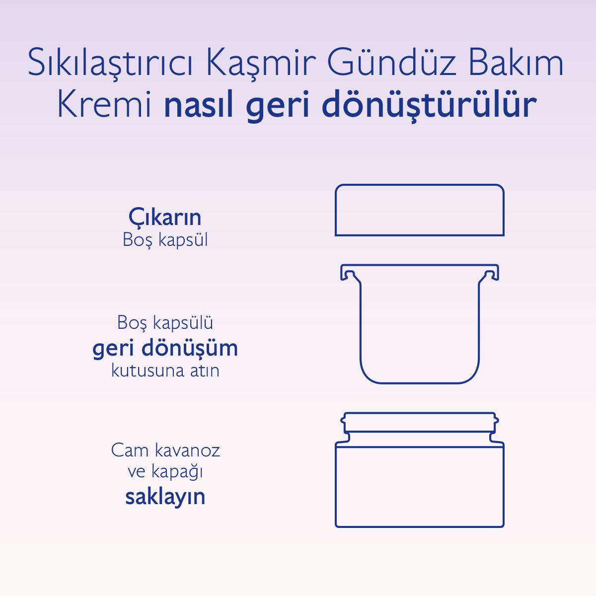 Sıkılaştırıcı Etkili Kaşmir Gündüz Bakım Kremi - Yedek kapsül