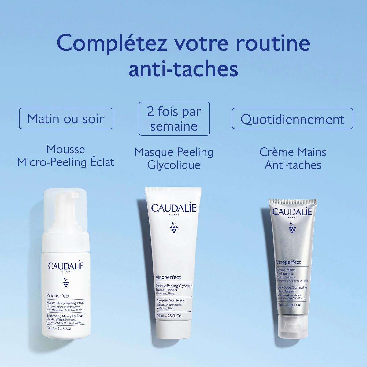 Mousse Micro-Peeling Éclat à l'Acide Mandélique (AHA)