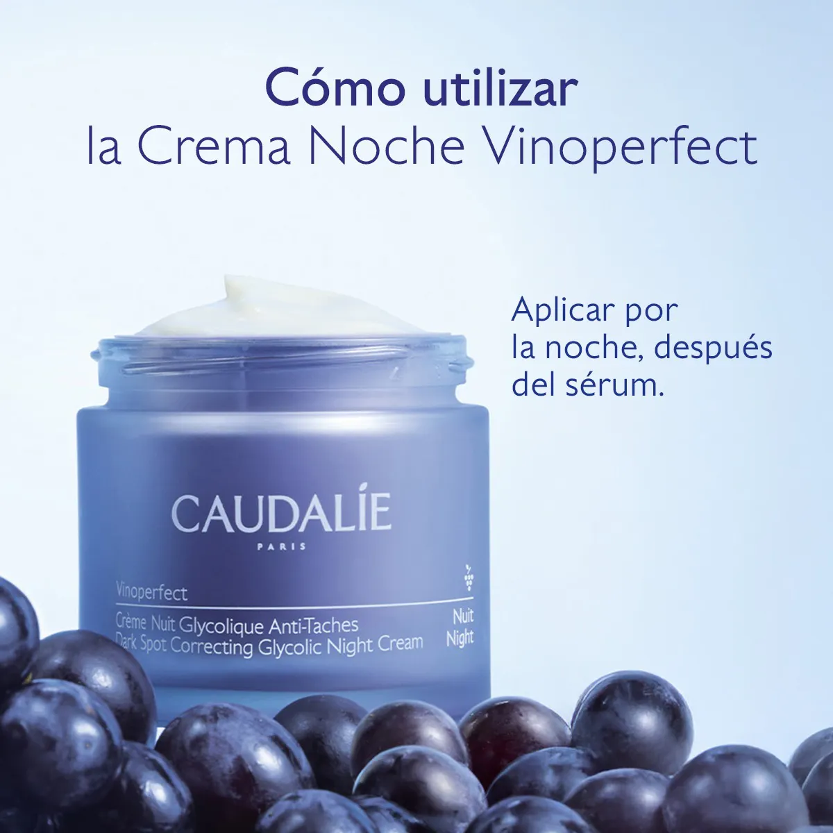 Crema Noche con Ácido Glicólico Antimanchas