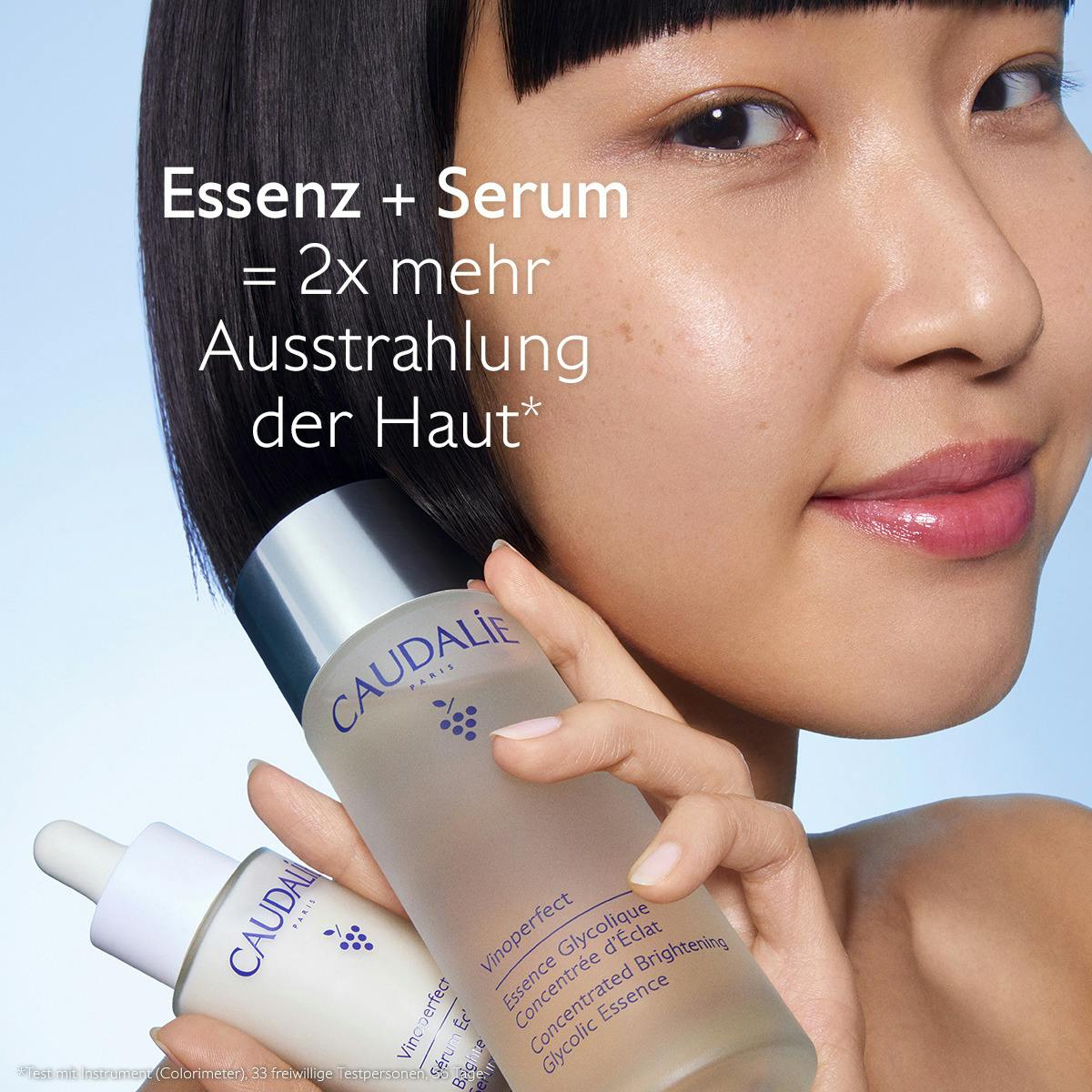 Serum für mehr Ausstrahlung und gegen Pigmentflecken mit Viniferine, Alternative zu Vitamin C