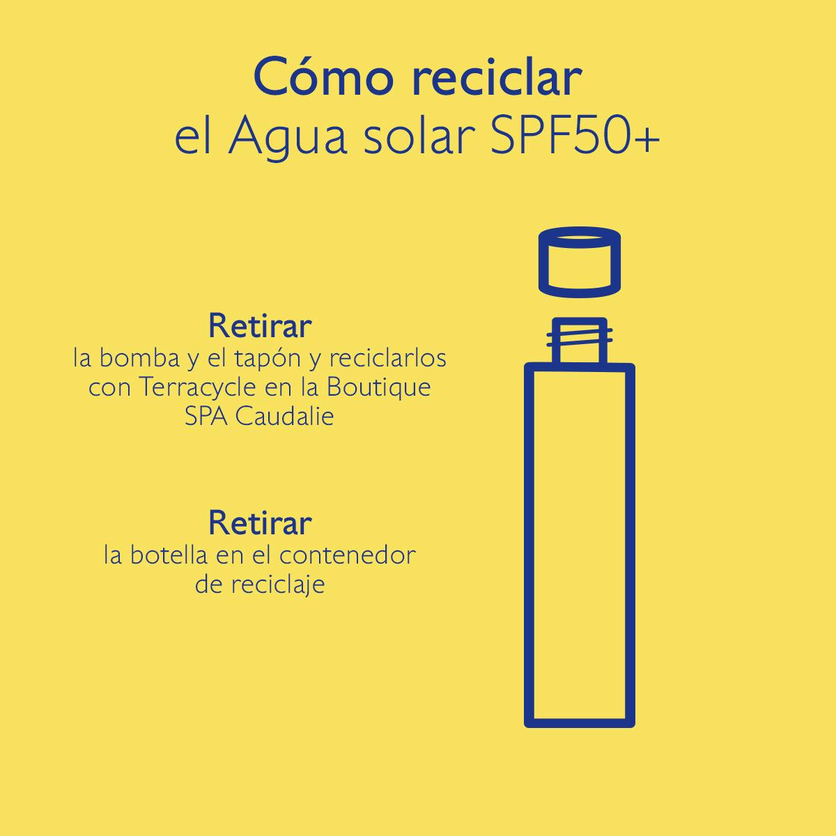 Agua Solar de Muy Alta Protección SPF50+