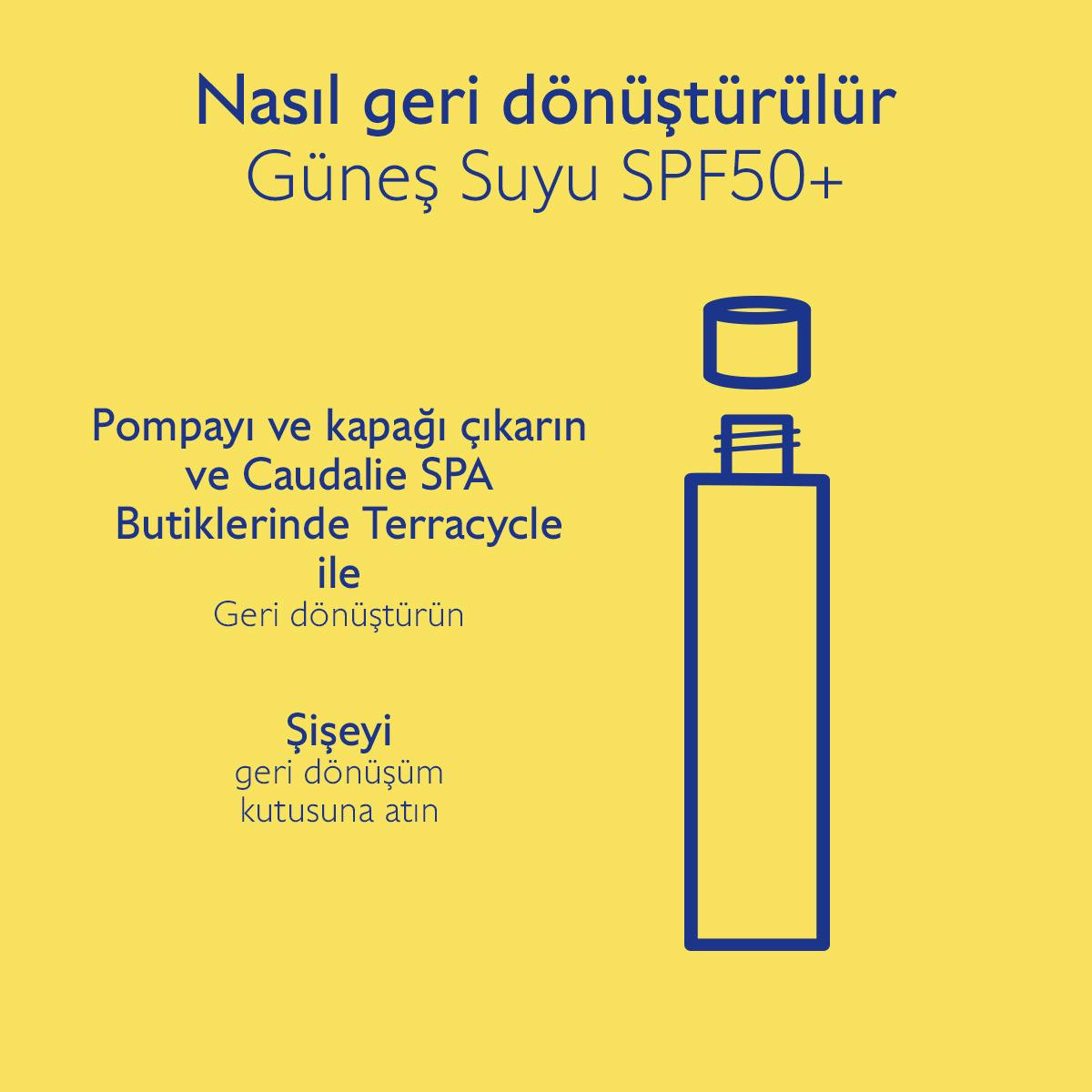 Yüksek Koruma Sağlayan Güneş Suyu SPF50+