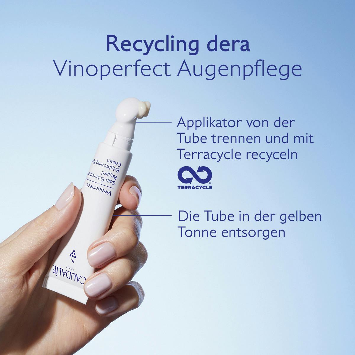 Aufhellende Augenpflege mit Koffein & Niacinamid