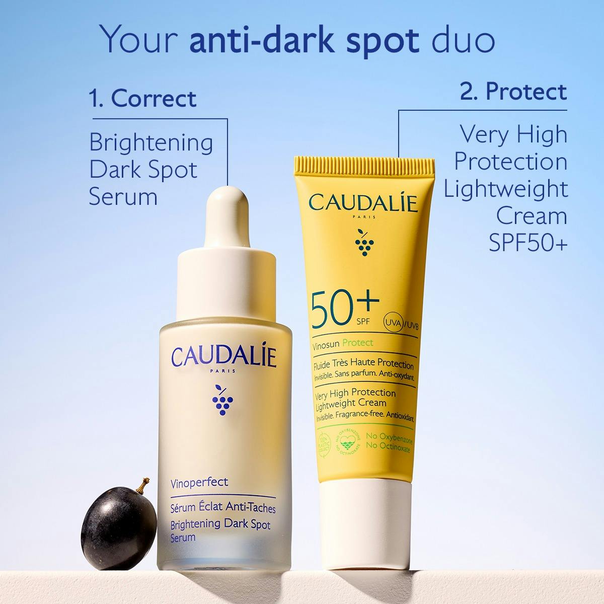 Dark-spot correcting summer Duo