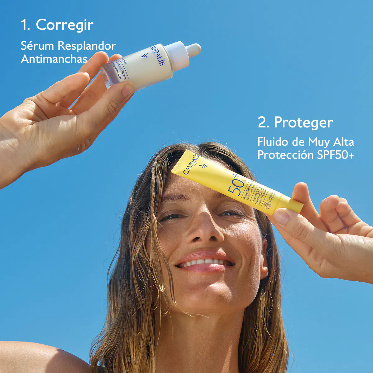 Dúo Resplandor Antimanchas Sérum & Fluido SPF50+