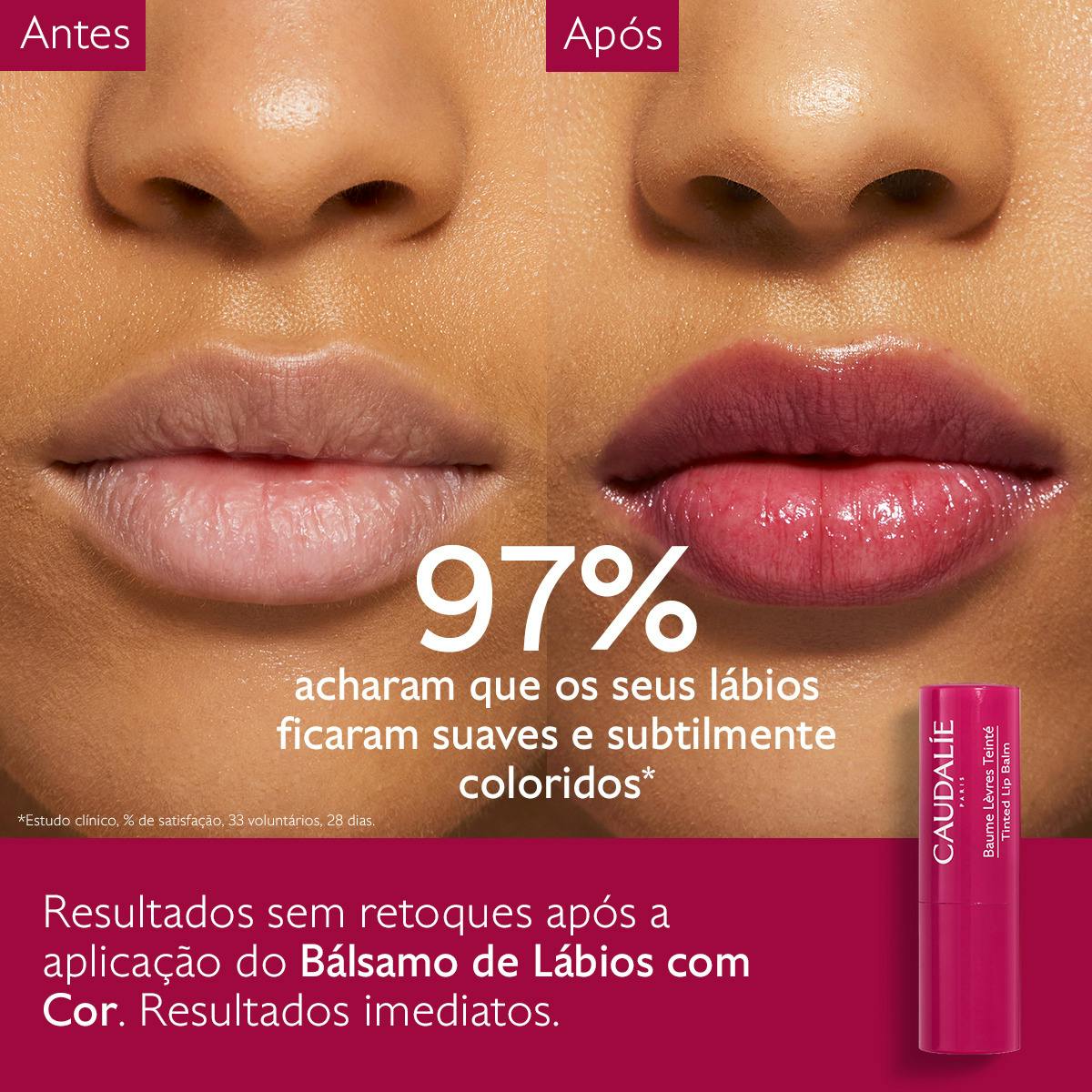 Bálsamo de Lábios com Cor