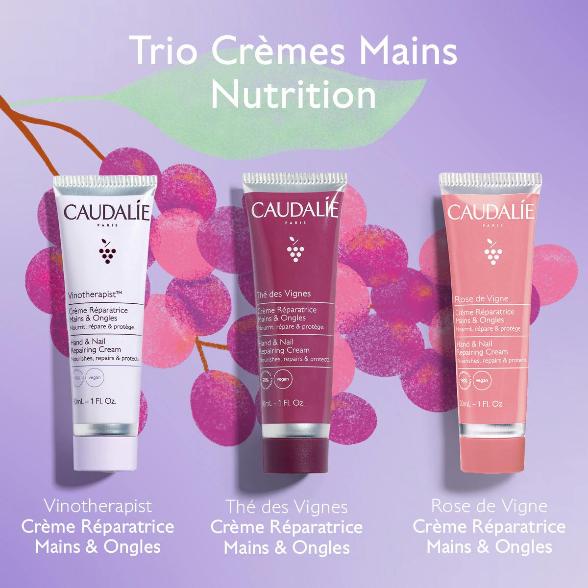 Trio Crèmes Mains Nutrition