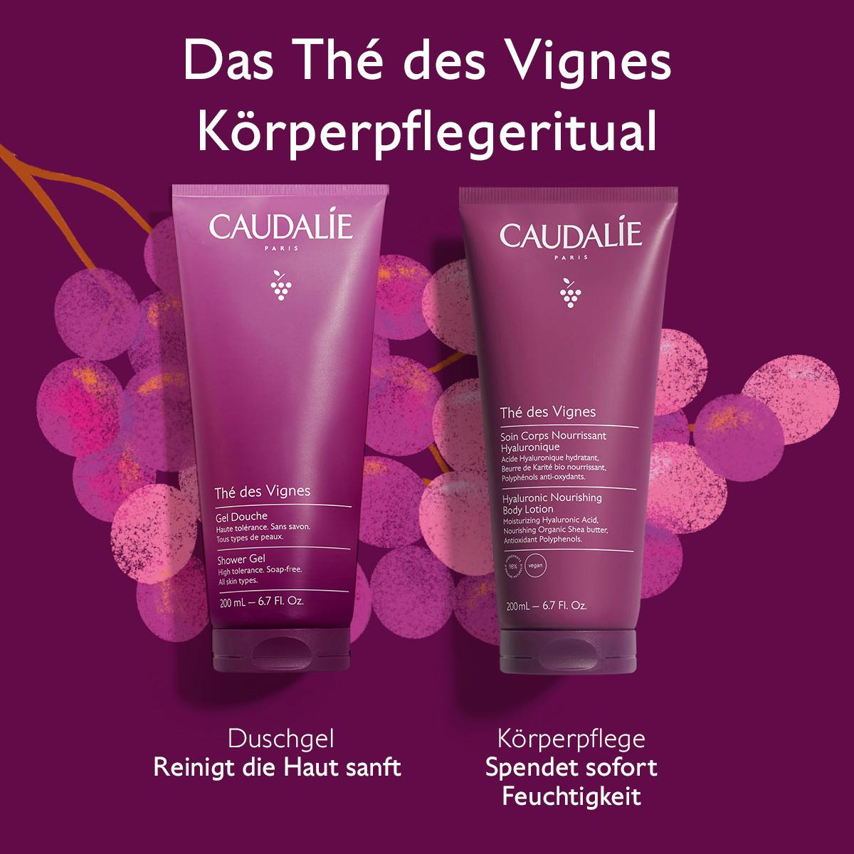 Das Thé des Vignes Körperpflegeritual