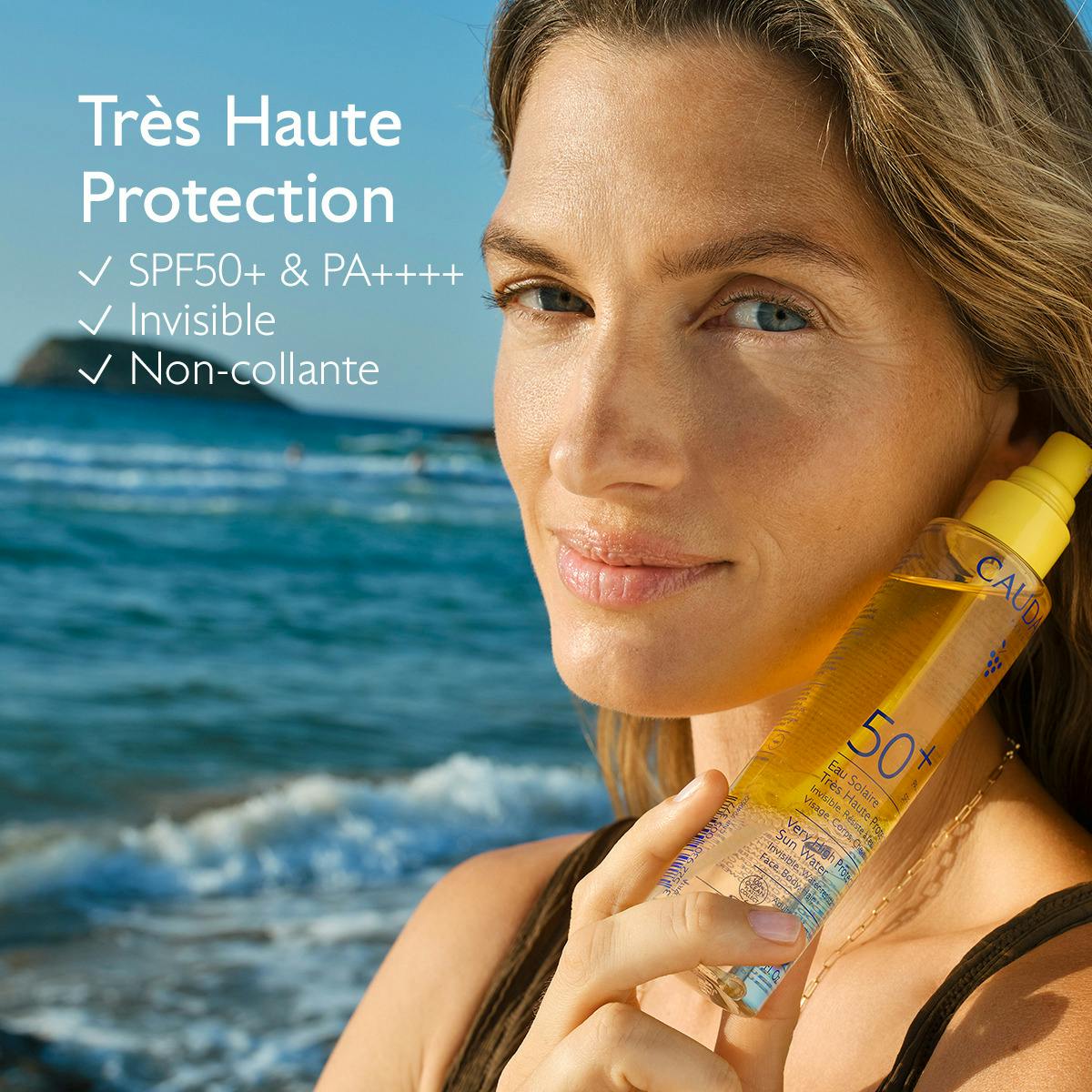Eau Solaire Très Haute Protection SPF50+