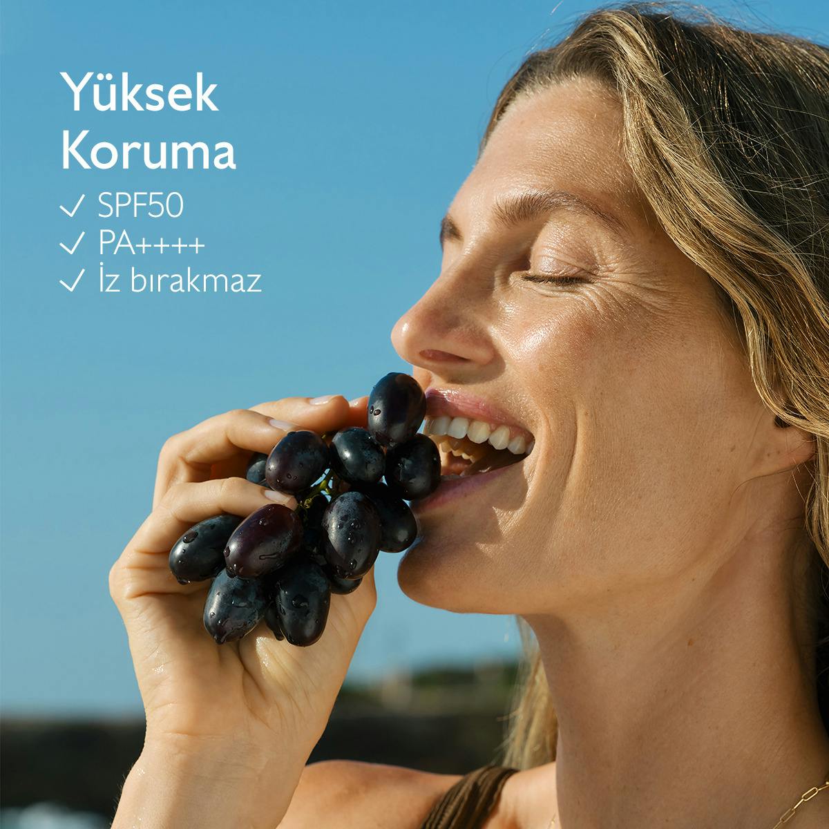 Yüksek Koruma Sağlayan Güneş Spreyi SPF50