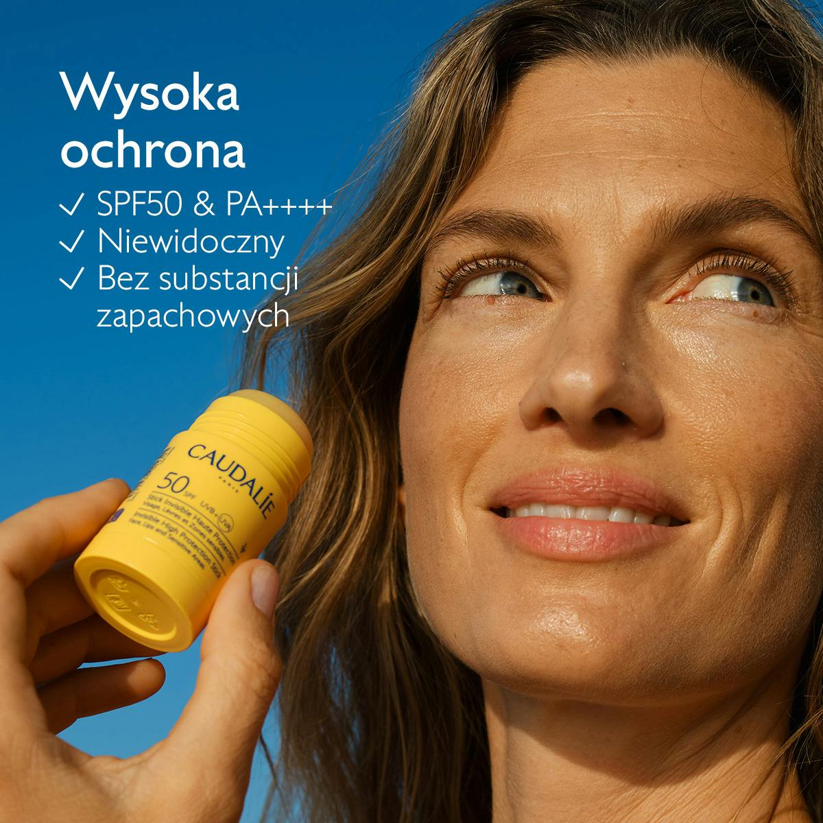 Niewidoczny sztyft o wysokiej ochronie SPF50