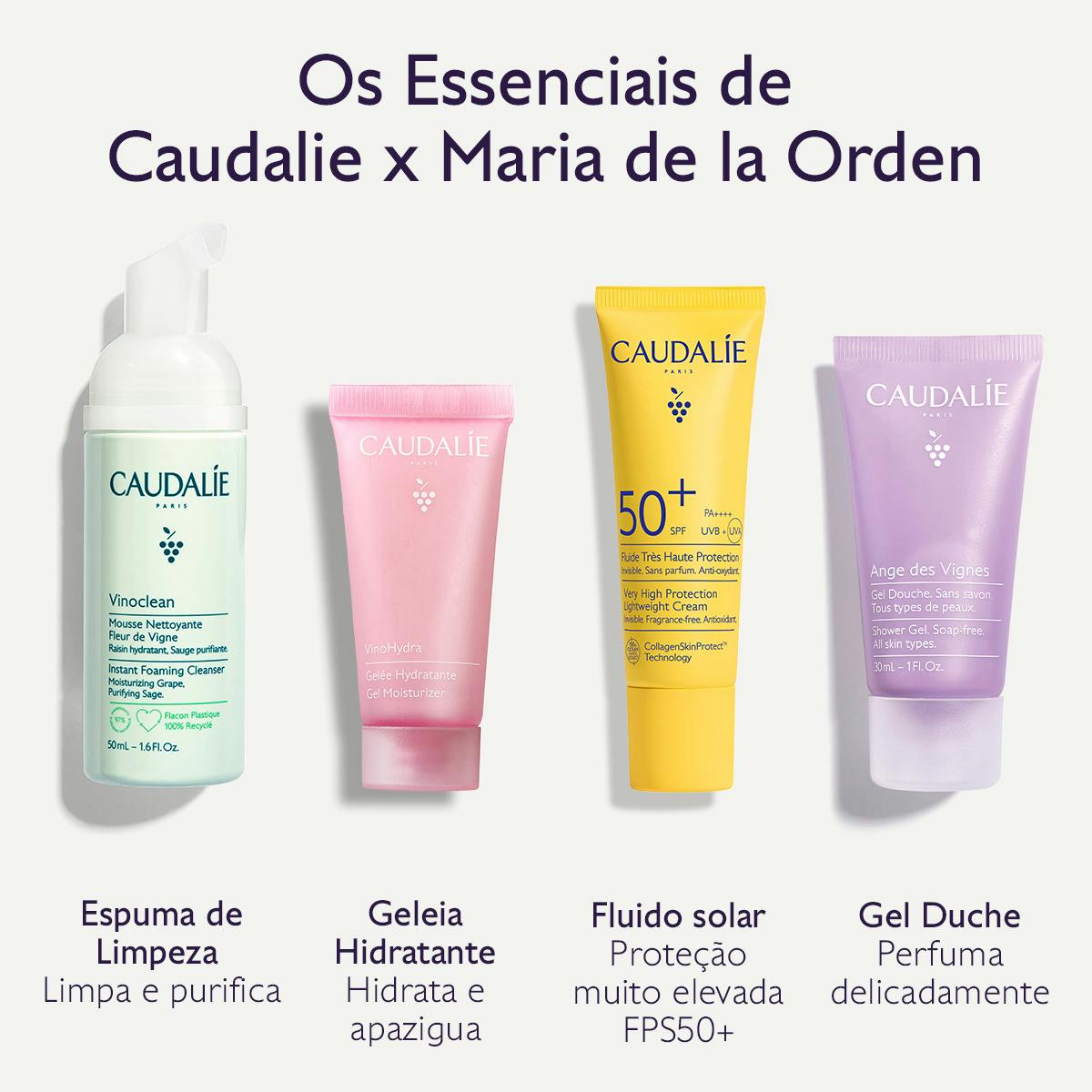 Os Essenciais de Caudalie x Maria de la Orden