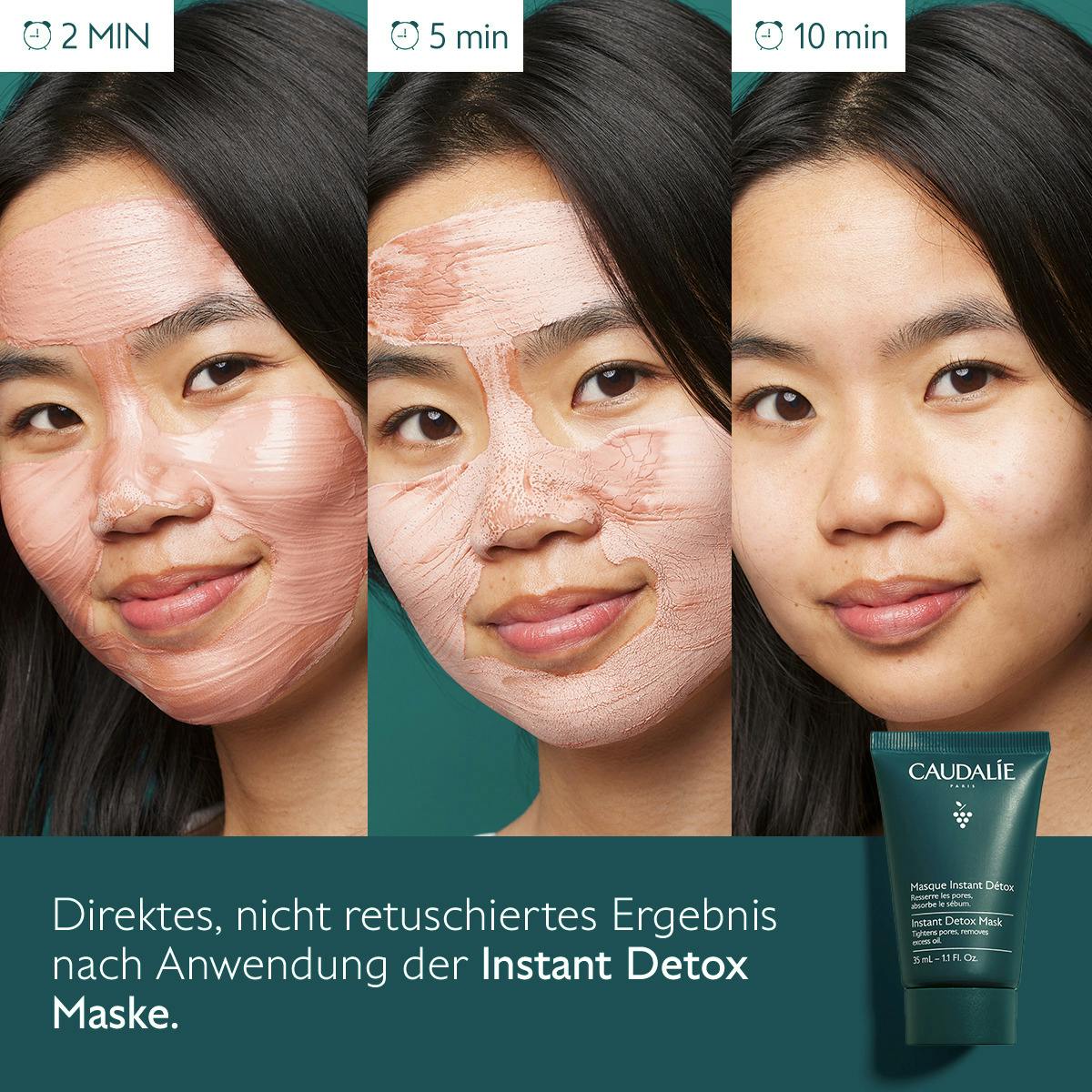 Instant Detox Maske mit Rosa Tonerde