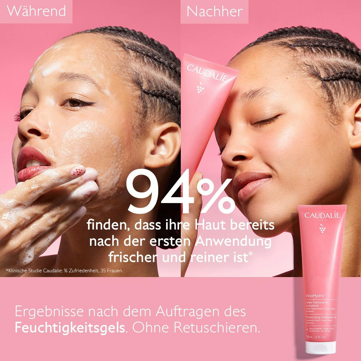 Feuchtigkeitsspendendes Reinigungsgel