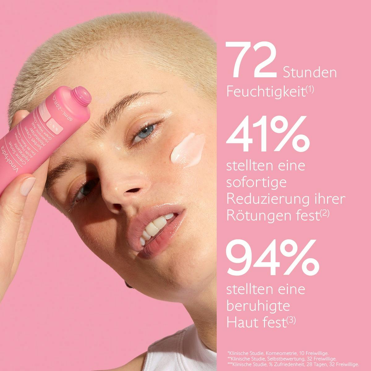 Hydratisierende Sorbet Creme mit Hyaluronsäure & Kamille