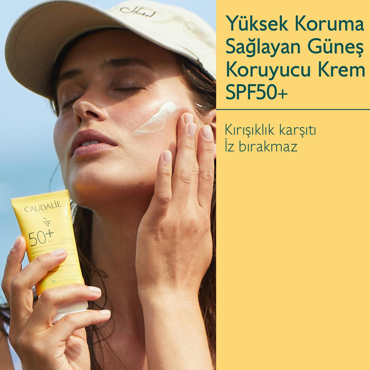 Çok Yüksek Koruma Sağlayan Krem SPF50+