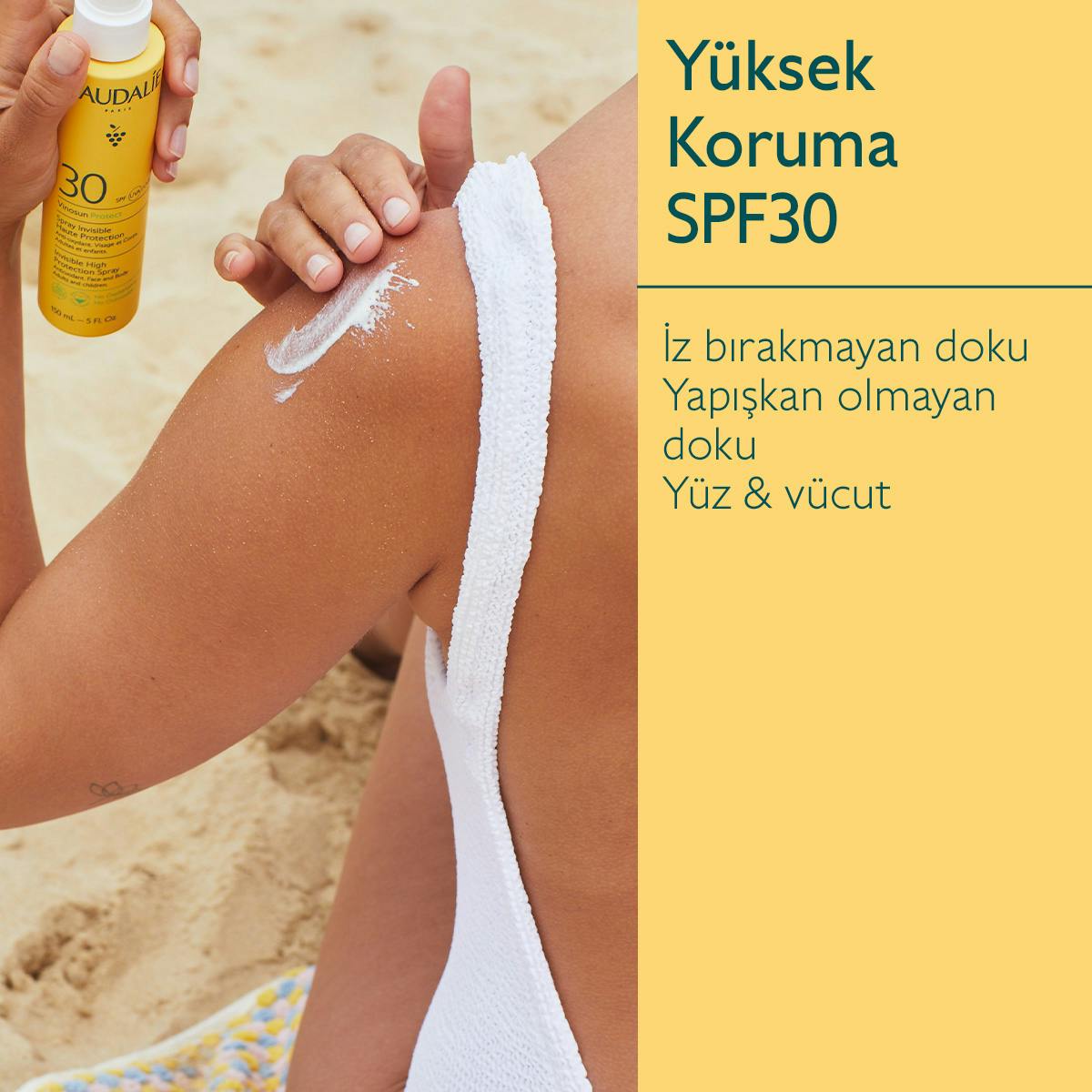 Yüksek Koruma Sağlayan Güneş Spreyi SPF30