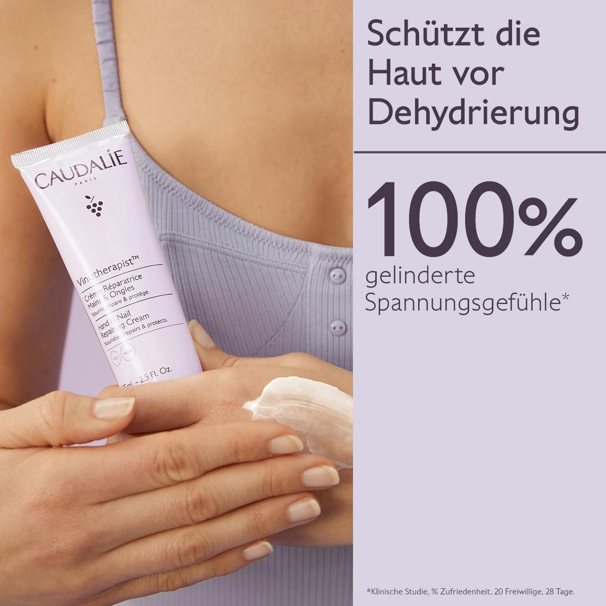 Reparierende Hand- und Nagelcreme mit Shea Butter
