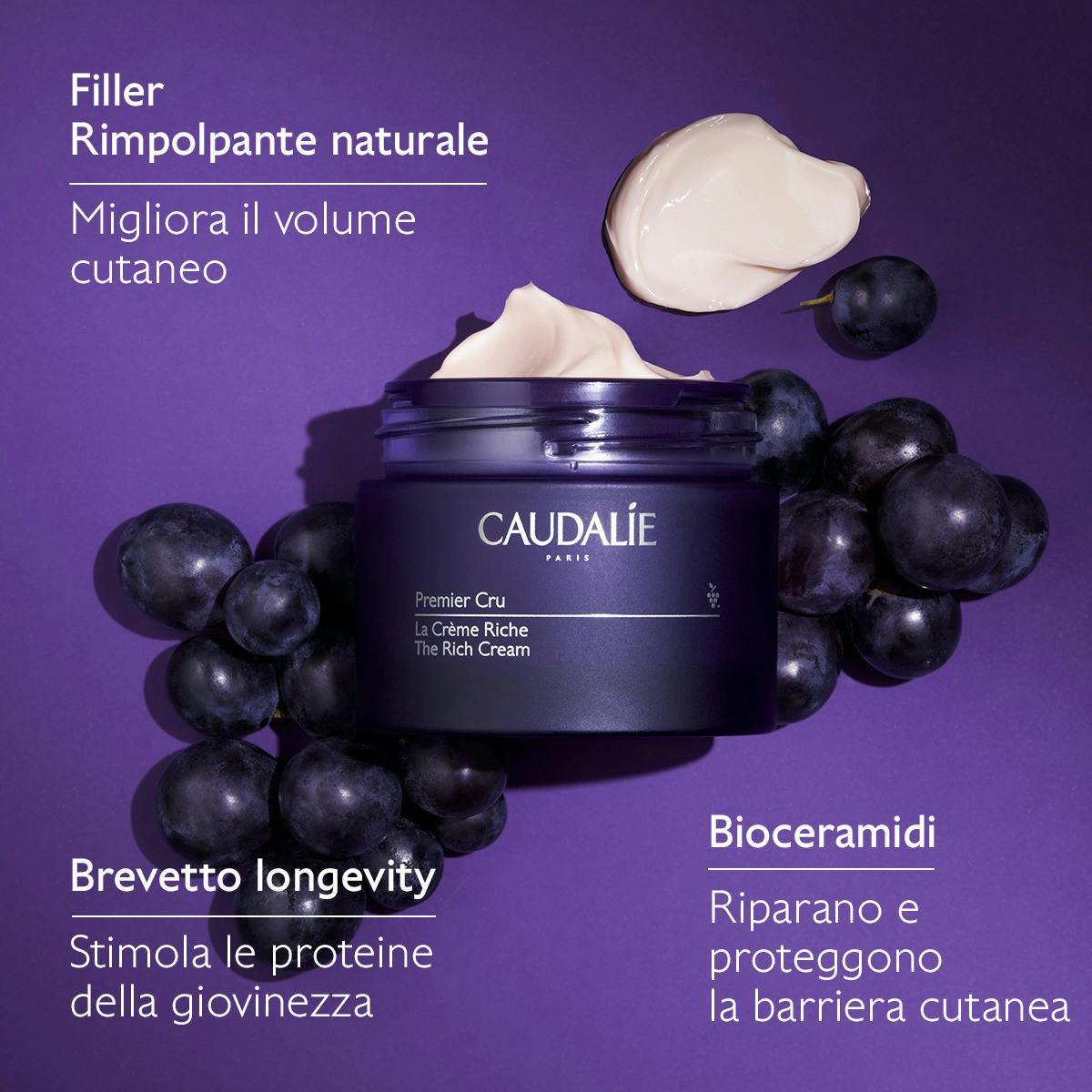 La Crema Ricca con Brevetto Longevity + Bioceramidi