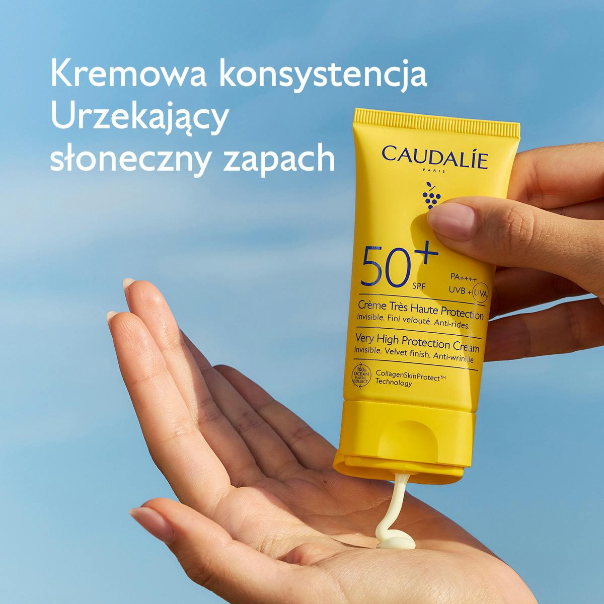 Krem o wysokiej ochronie SPF50+