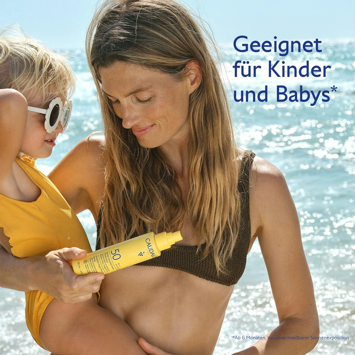 Unsichtbares Sonnenspray Hoher Schutz LSF50