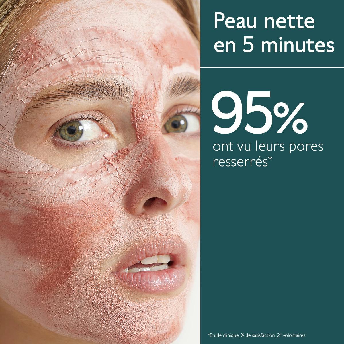 Masque Instant Détox à l'Argile Rose