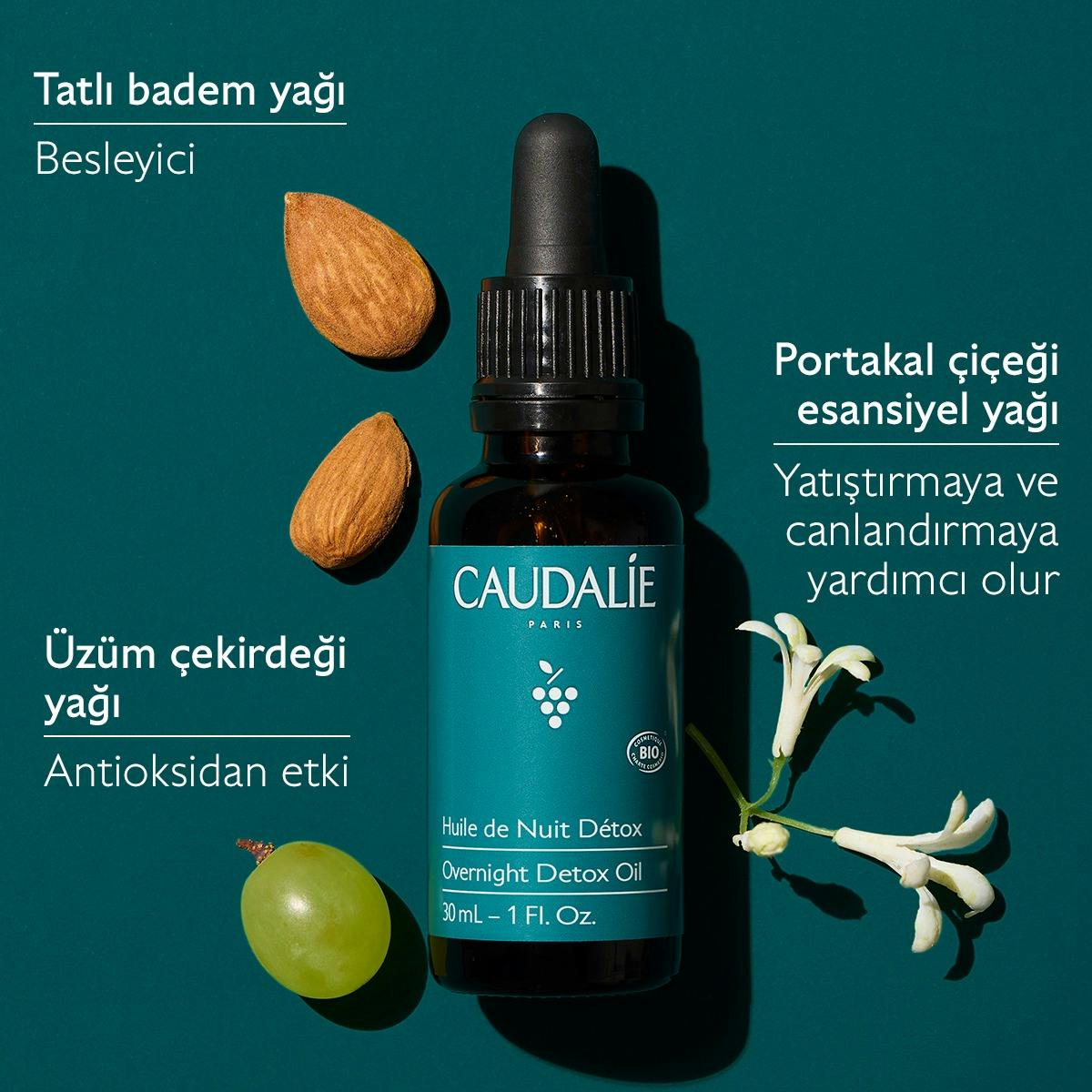 Detoks Etkili Gece Bakım Yağı