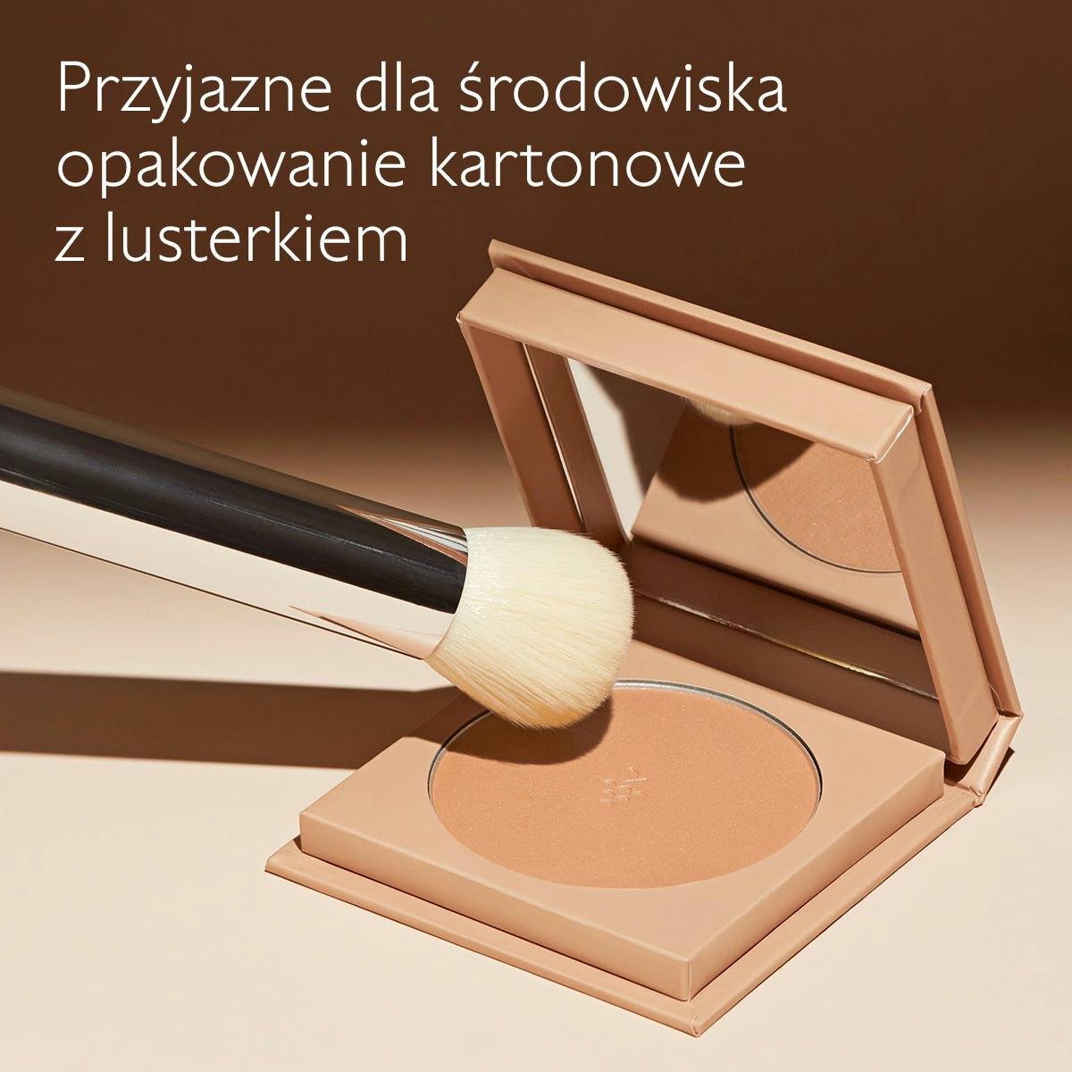 Długotrwaly puder brązujący