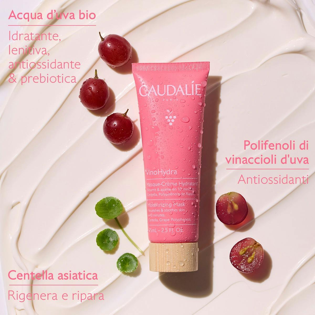 Maschera-Crema Idratante con Centella Asiatica