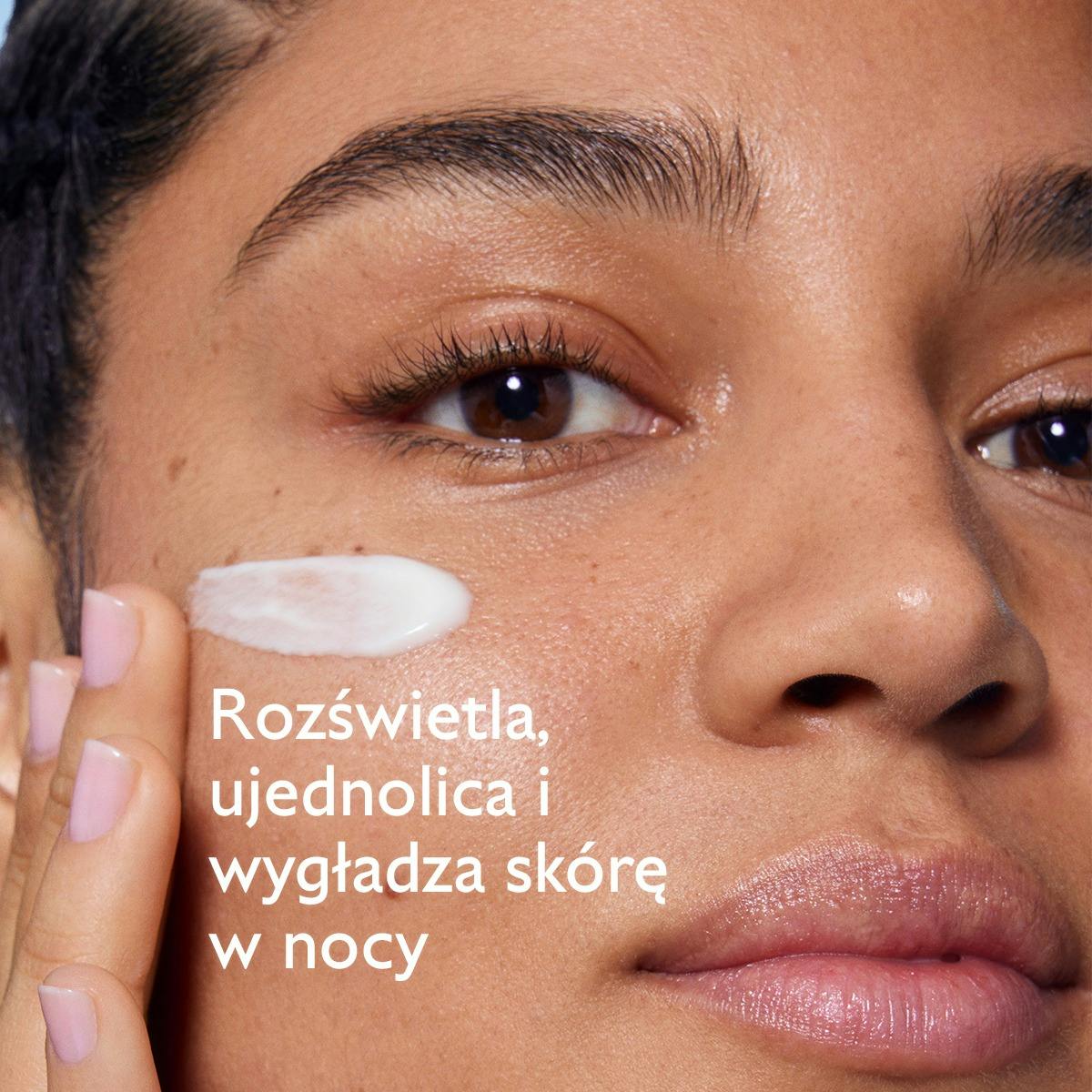 Glikolowy krem na noc na przebarwienia