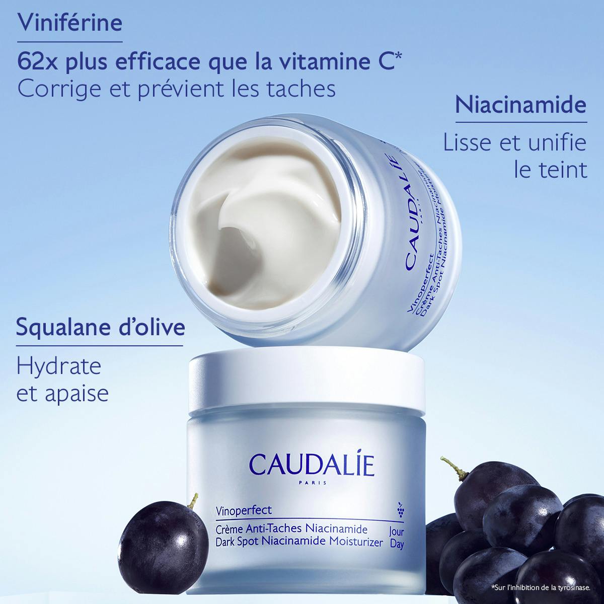 Crème Éclat Anti-taches à la Viniférine & Niacinamide