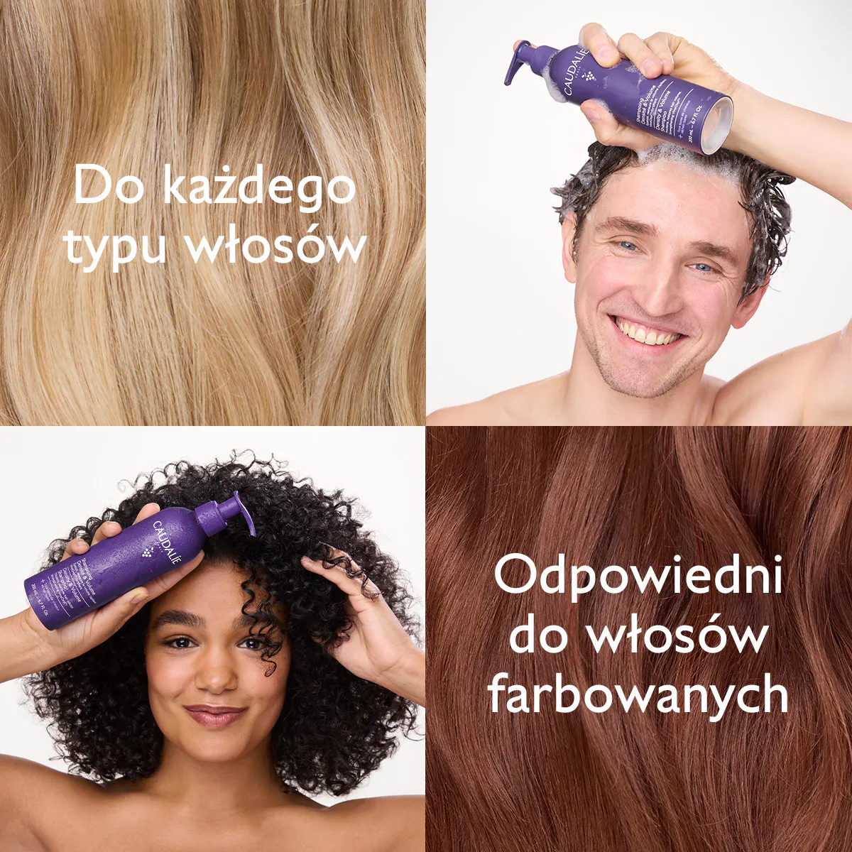 Szampon nadający gęstość i objętość