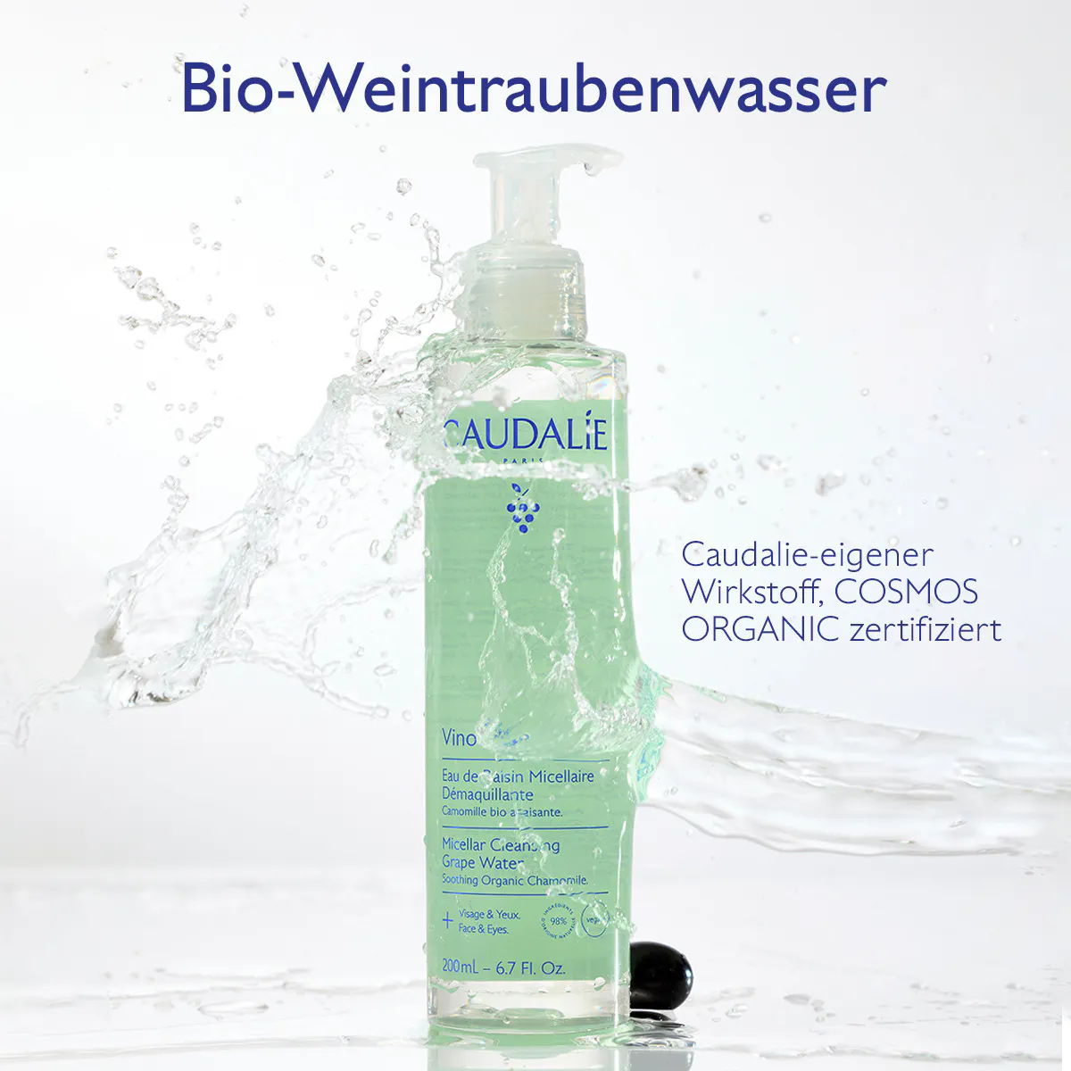 Mizellar-Reinigungswasser mit Traubenwasser - 200mL