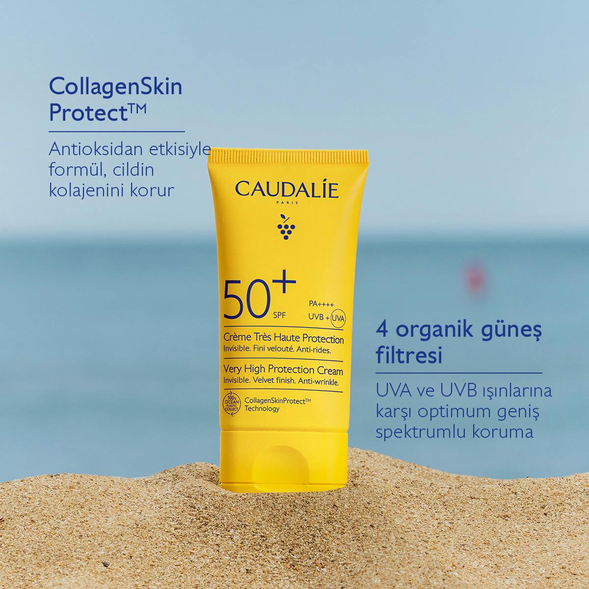 Çok Yüksek Koruma Sağlayan Krem SPF50+